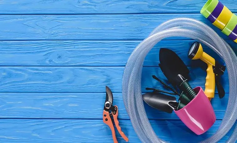 how to straighten a new garden hose
