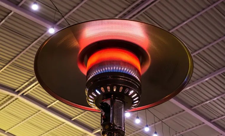 can you use patio heater in garage