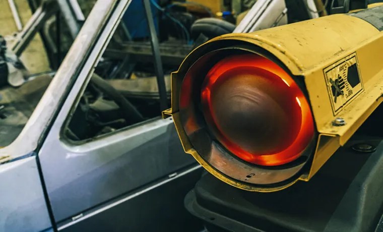 is propane heater safe in garage