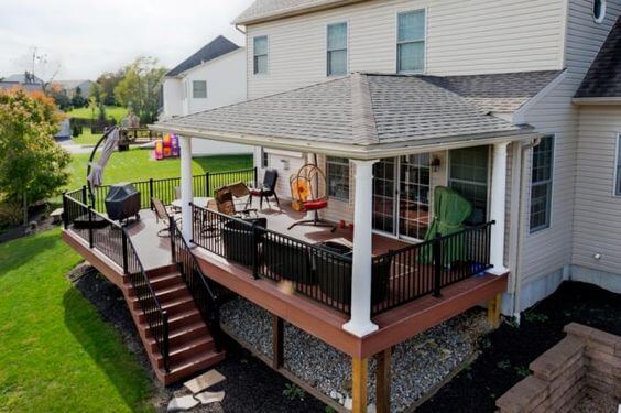 Covered deck ideas for your home (amazing designs)