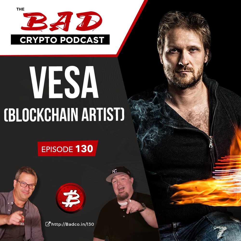 Understanding art and sharing it help with forging community values. Art On The Blockchain Vesa Says Yessa The Bad Crypto Podcast