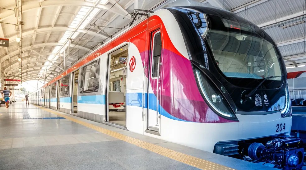 Trem do metro de Salvador