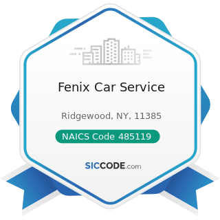 fenix car service - zip 11385 naics 485119 sic 4111 on fenix car service ridgewood