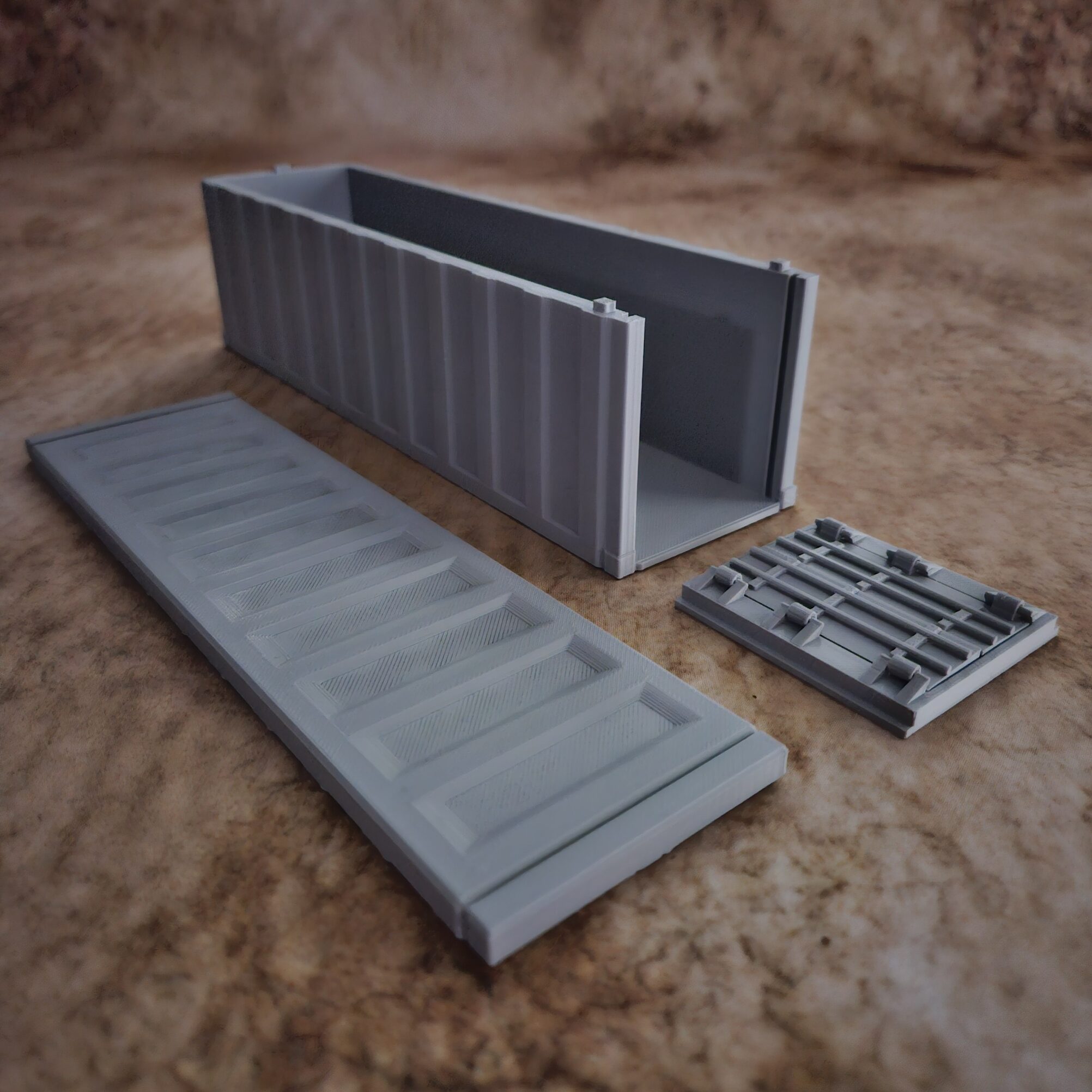 Shipping Container 20 mm – Bad Goblin Games