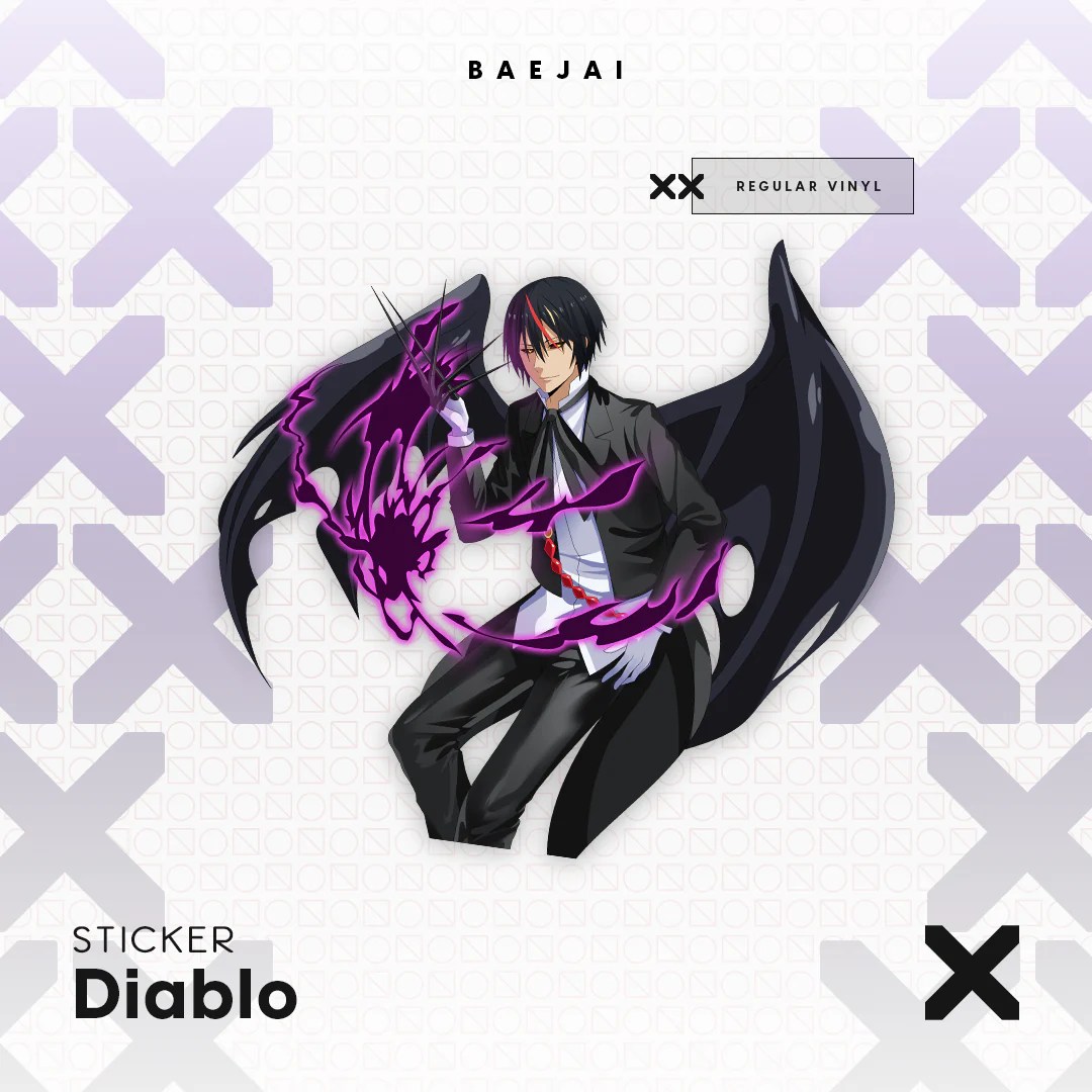 Diablo Sticker Baejai