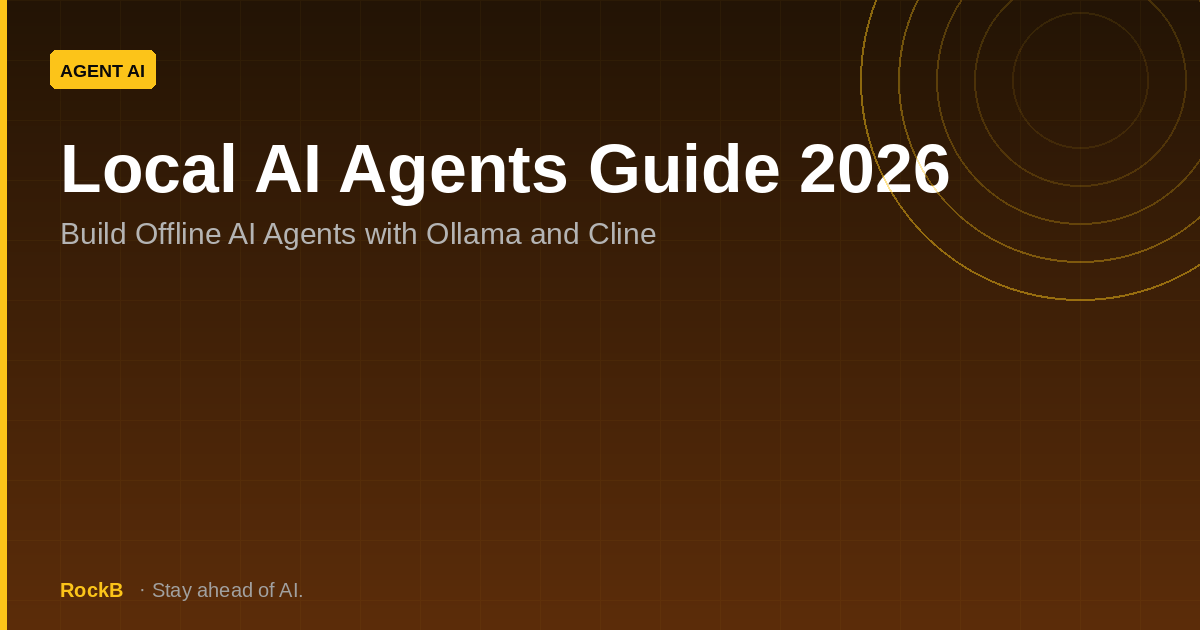 Local AI Agents Guide 2026 Build Offline AI Agents With Ollama And Local Ai Agents Guide 2026 