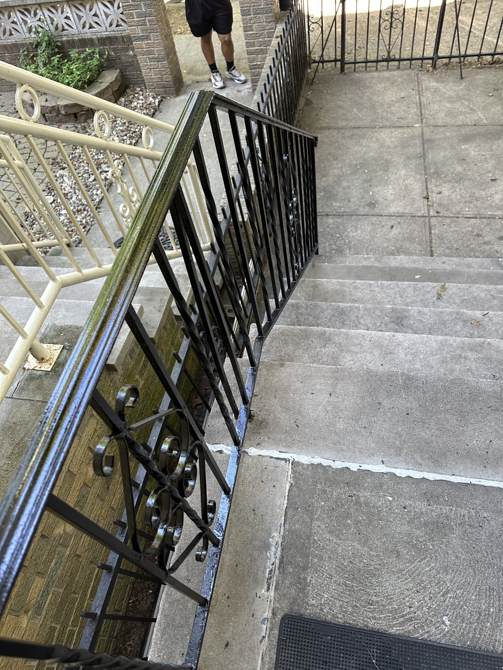 hold on railing