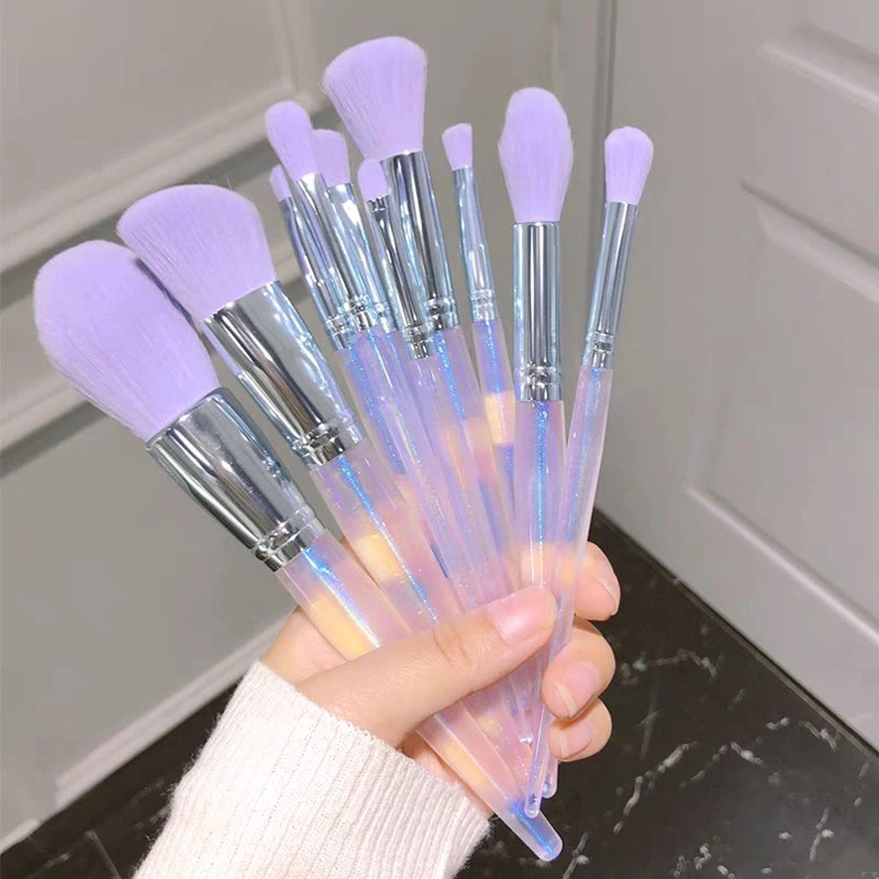 10pcs make-up brush set