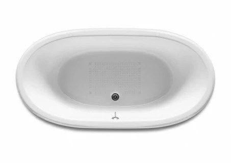 Cada ovala Roca Newcast din fonta 170×85 cm