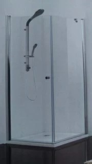 Cabina dus Sanotechnik Sanoflex cu o parte fixa si o usa batanta 70 x 90 x 195 cm