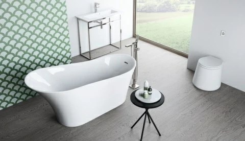 Cada acrilica Radaway Creta 180×80 cm