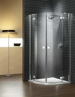 Cabina dus semirotunda Radaway Almatea PDD 80×80 cm
