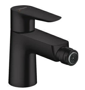 Baterie bideu Hansgrohe Talis E negru mat