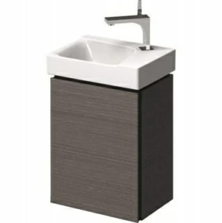 Set PROMO baza lavoar si lavoar Geberit Xeno² R 40x28xH65 cm gri