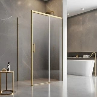 Cabina dus Radaway Idea Gold KDJ 150x120xH200 cm, usa dreapta cu 16% reducere de la bagno.ro | Reduceri Cabine Dus Dreptunghiulare / Patrate Radaway| Imaginea nr.1