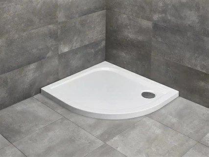 Cadita dus asimetrica Radaway Delos E 90x80xH4.5cm