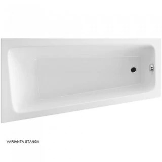 Cada asimetrica Radaway Evia 150×80 cm acrilica