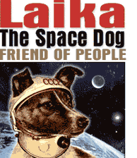 Resultado de imagen de laika astronaut dog