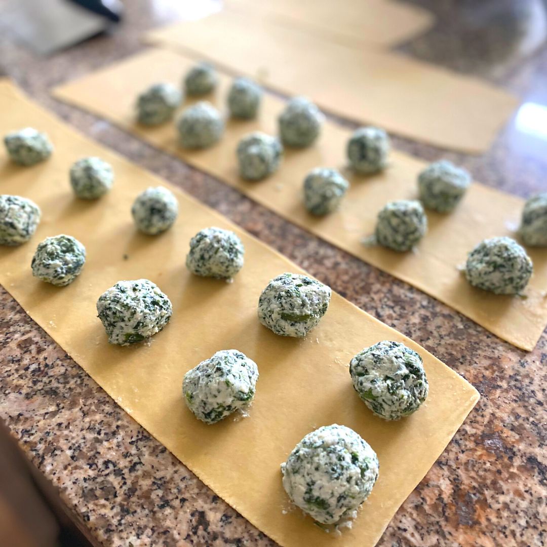 Homemade Spinach and Cheese Ravioli - Baker's Theory
