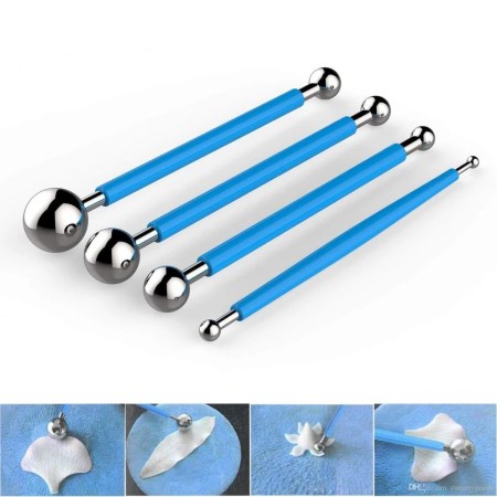 Modelling Ball Tools Set of 4pcs