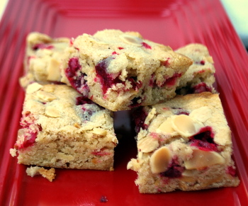 Cranberry Almond Squares