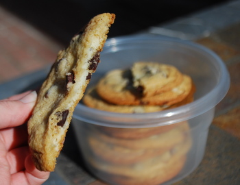 Cream Cheese-Stuffed Chocolate Chip Cookies