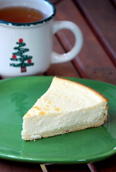 Eggnog Ricotta Cheesecake
