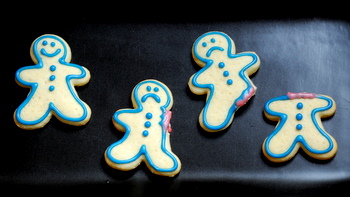 Pre-Bitten Gingerbread Men