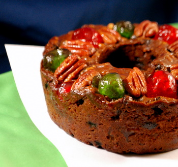A fruitcake!