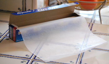 Wax paper roll