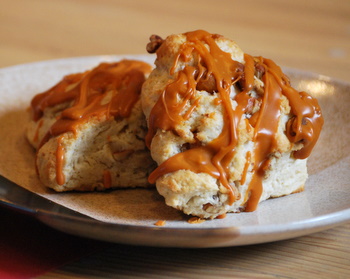 Butterscotch Pecan Scones