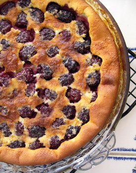 Blackberry Clafoutis