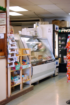 A rare empty moment in Pono Market