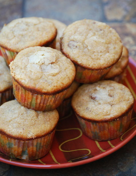 Gluten Free Banana Pecan Muffins