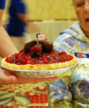 Chocolate Covered Strawberry Pie