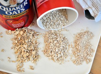 0.5 g sat fat (2% dv); Regular vs Quick Cooking Oatmeal for baking - Baking Bites