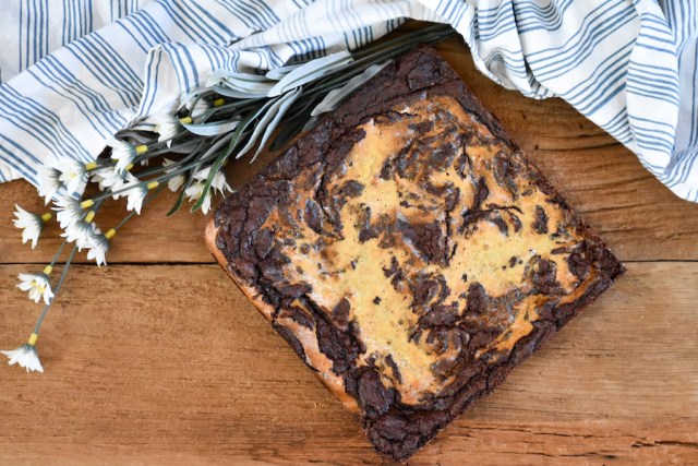 kahlua brownies - main image