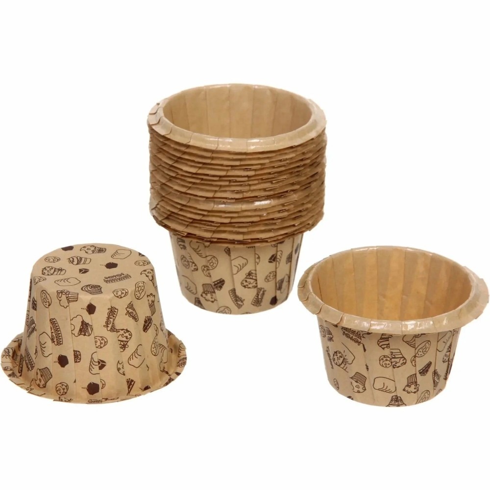 Kraft Muffin Pohár – Mintás 12 db