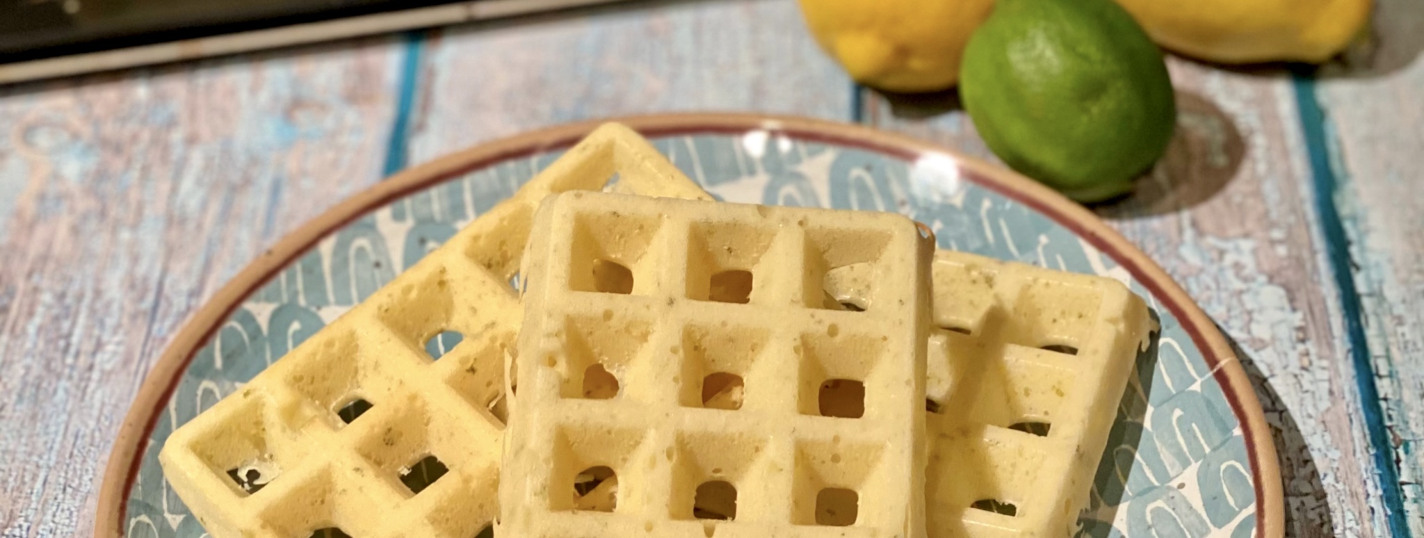 Oven Baked Lime Pancakes via @bakingwithnessa