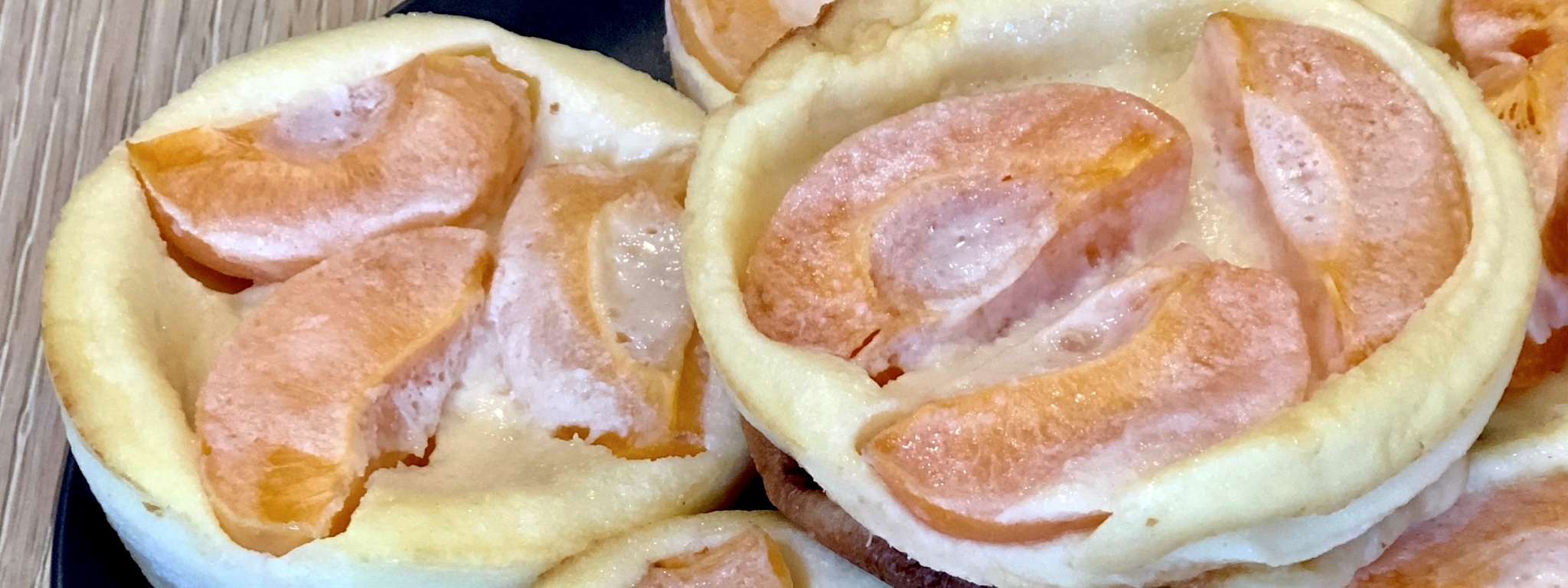 Summer Apricot Clafoutis (Flognarde) via @bakingwithnessa