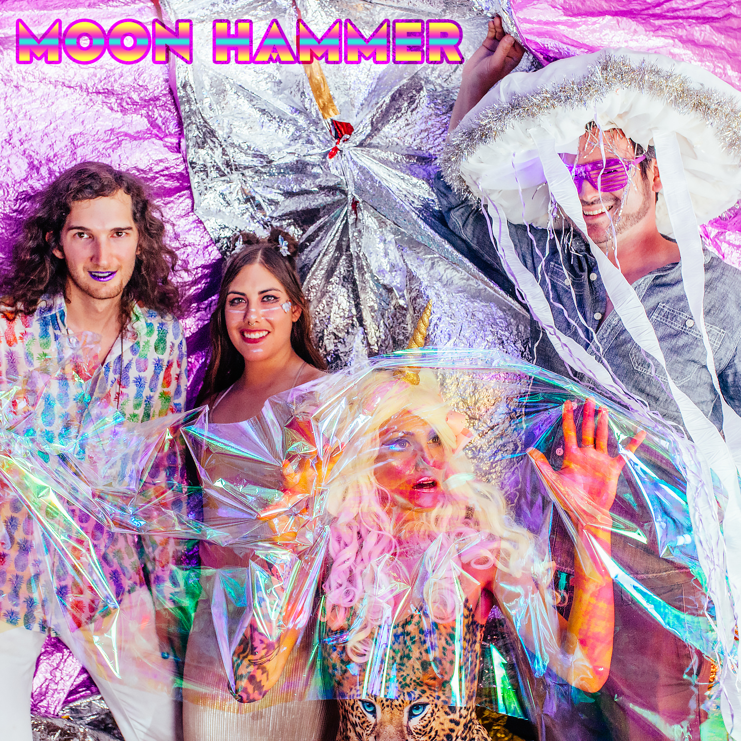 MOON HAMMER. (LEFT TO RIGHT: REED FOX, MEGAN CROOKS, ISHKA BEE PHOENIX, MARK EMMONS) PHOTO CREDIT: JULIANNA PHOTOGRAPHY