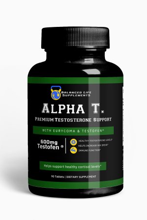 TESTOSTERONE SUPPORT | ALPHA-T PREMIUM TESTOSTERONE SUPPORT W/ TESTOFEN®