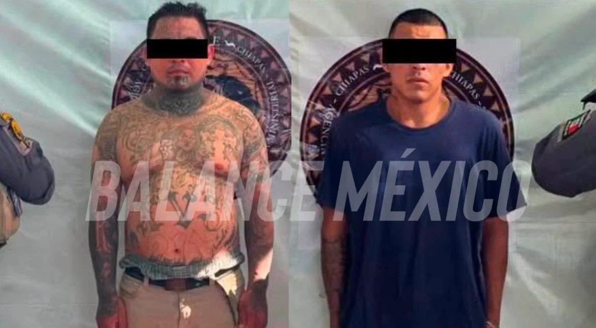 Detienen en Chiapas a líderes del Barrio 18 y MS-13; serán repatriados a El Salvador 