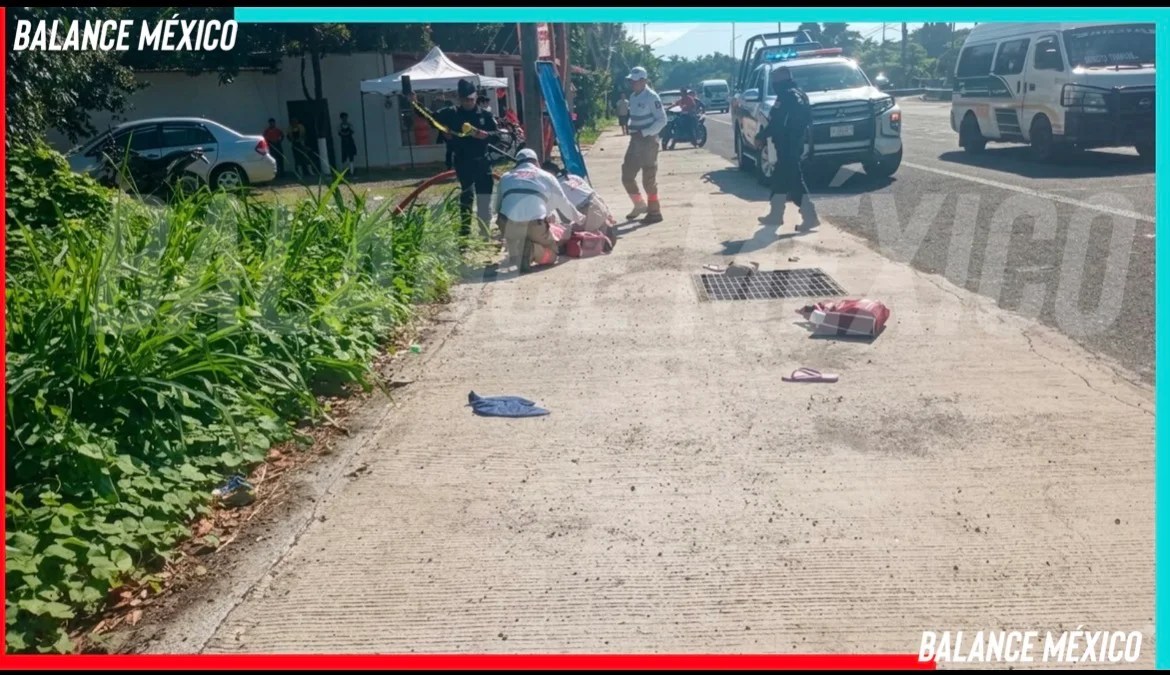 Mujer de 64 años muere atropellada en el tramo Tapachula-Tuxtla Chico; conductor huye
