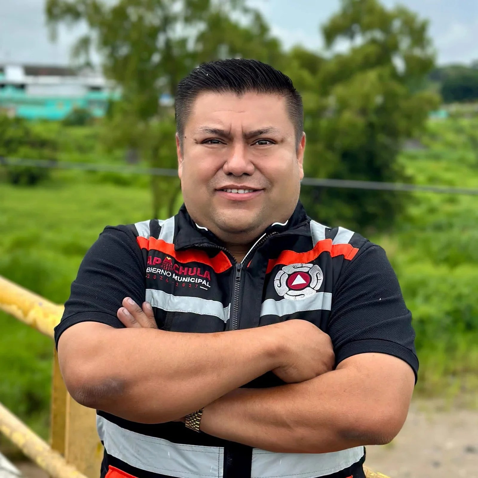 Demetrio Martínez se separa de Protección Civil de Tapachula tras detención de funcionario