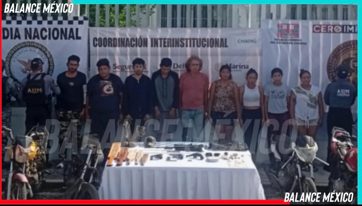 Rescatan a salvadoreña secuestrada y detienen a nueve en Mapastepec