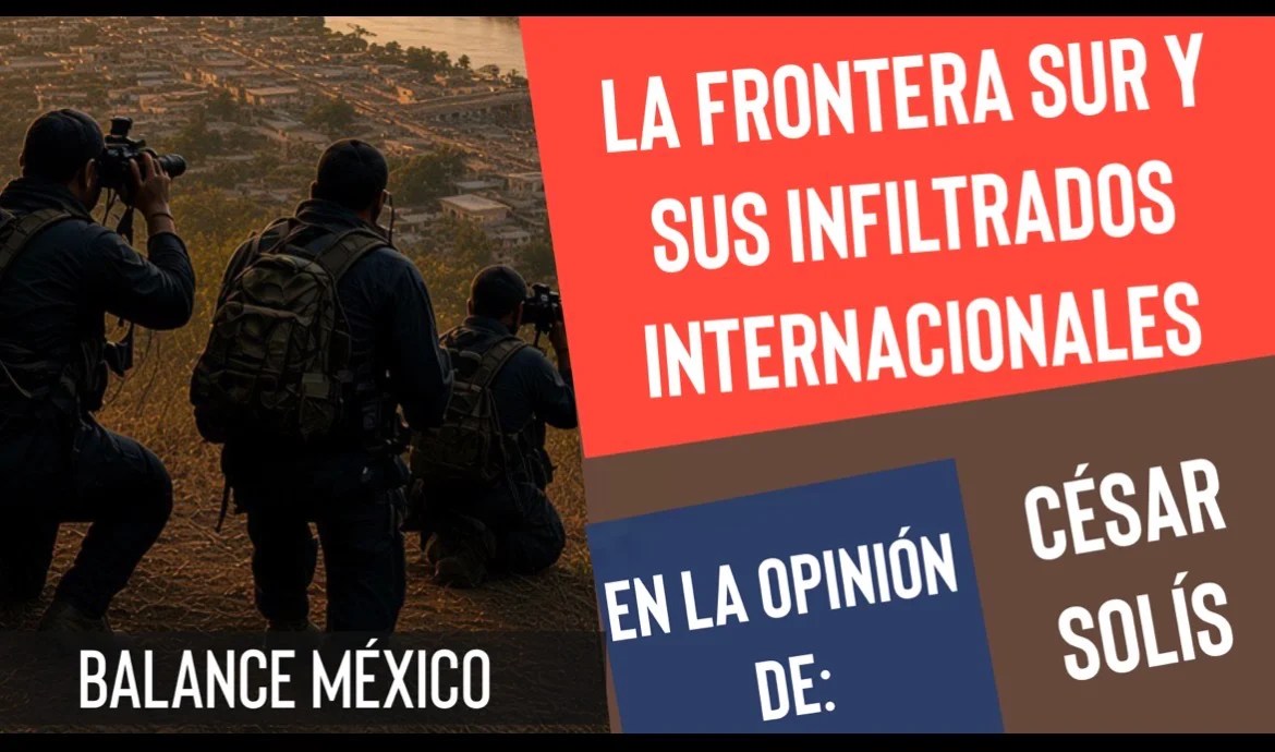 En la Opinión De—César Solís— Tras Bambalinas—La Frontera Sur y sus infiltrados internacionales