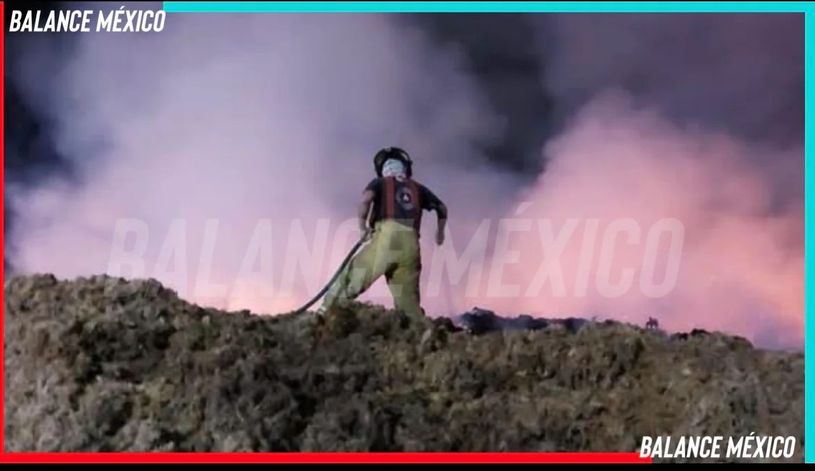 Incendio de residuos de palma moviliza a Bomberos y Protección Civil en Río Florido, Tapachula