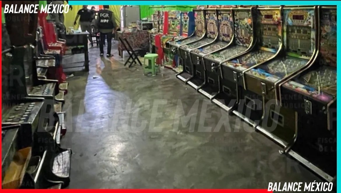 Operativo federal en Huixtla deja 50 máquinas de juego aseguradas