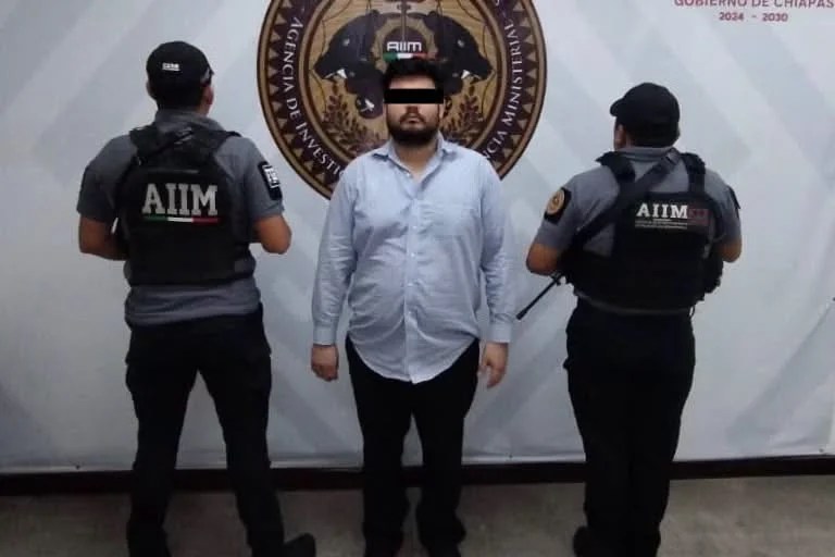 Detienen a presunto homicida de Manuel Yáñez Muñoz, de 69 años, en Tuxtla Gutiérrez